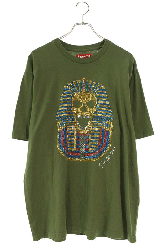 Supreme 25AW King Tut S S T-Shirt Green Size L