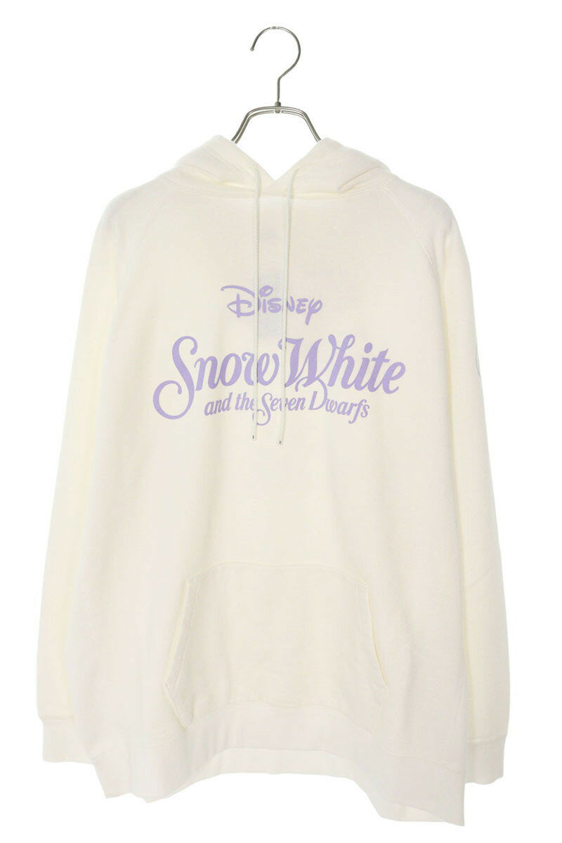 SEQUEL 24AW white Print Pullover Hoodie 24AW-SWCS Size XL