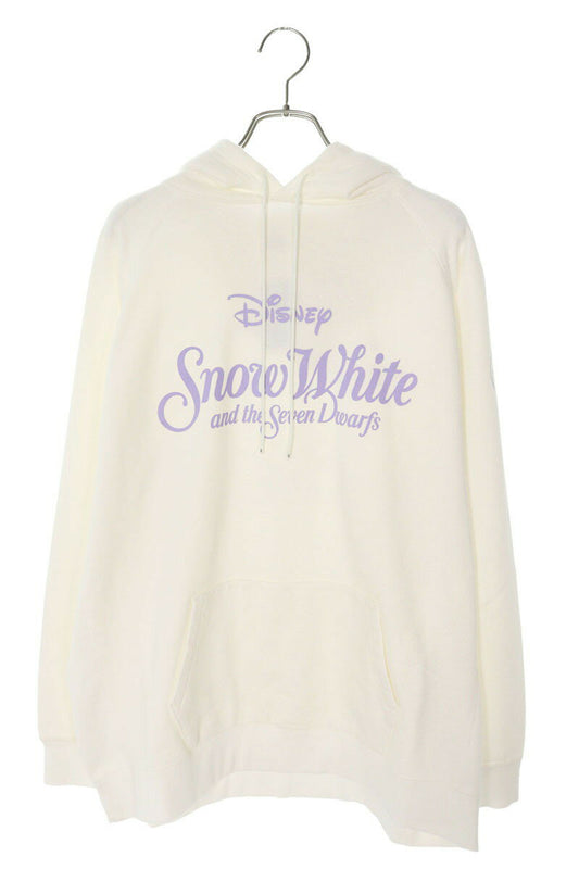 SEQUEL 24AW white Print Pullover Hoodie 24AW-SWCS Size XL