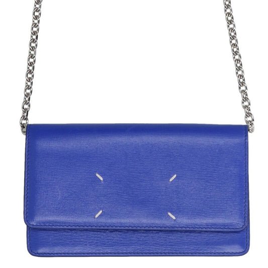 Maison Margiela　 SA 4-Stitch Leather Wallet Blue