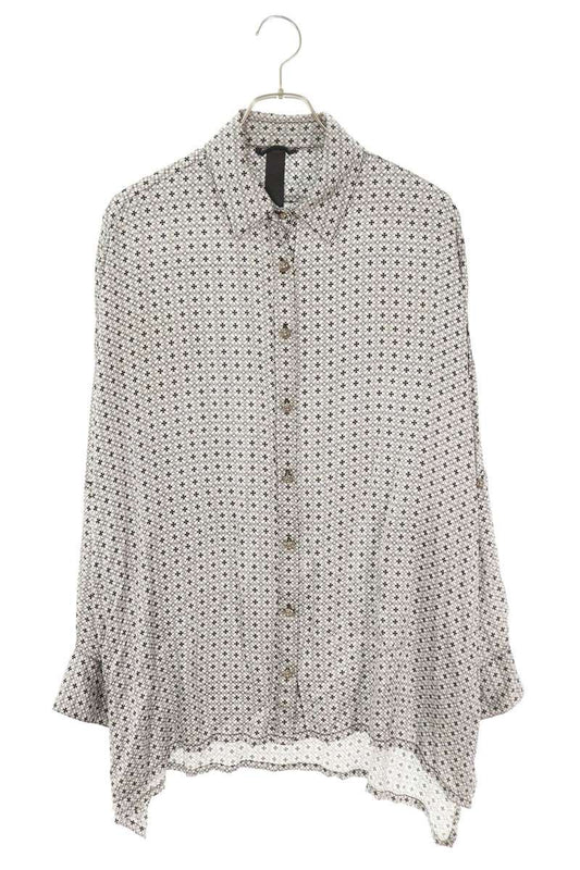 Vintage Chrome hearts Tops - Chrome Hearts MAHAL KITA CH All-Over Print Long Sleeve Shirt Size M - Authentic Archive