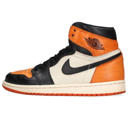 Nike Sneakers Black x Orange x White Size 26cm