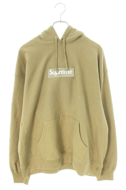 Supreme 23AW Box Logo Hooded Sweatshirt Green Size L