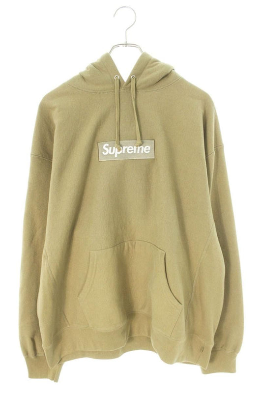 Supreme 23AW Box Logo Hooded Sweatshirt Green Size L