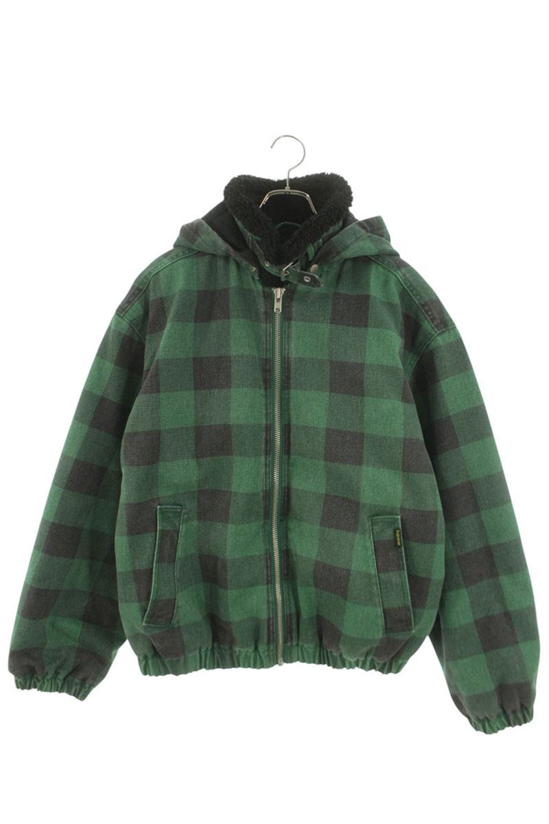 Supreme 25AW Faux Shearling Lined Bomber Jacket Green Size M