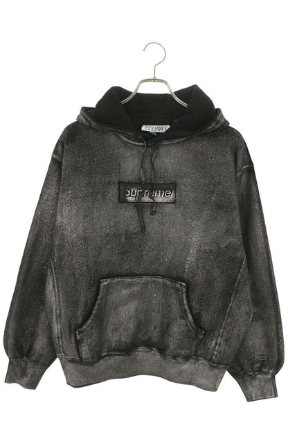 Vintage Supreme Tops - SUPREME 24SS Foil Box Logo Hooded Sweatshirt Black Size S - Authentic Archive