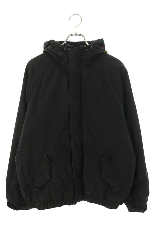 Supreme 23AW Needlepoint Hooded Jacket Black Size M