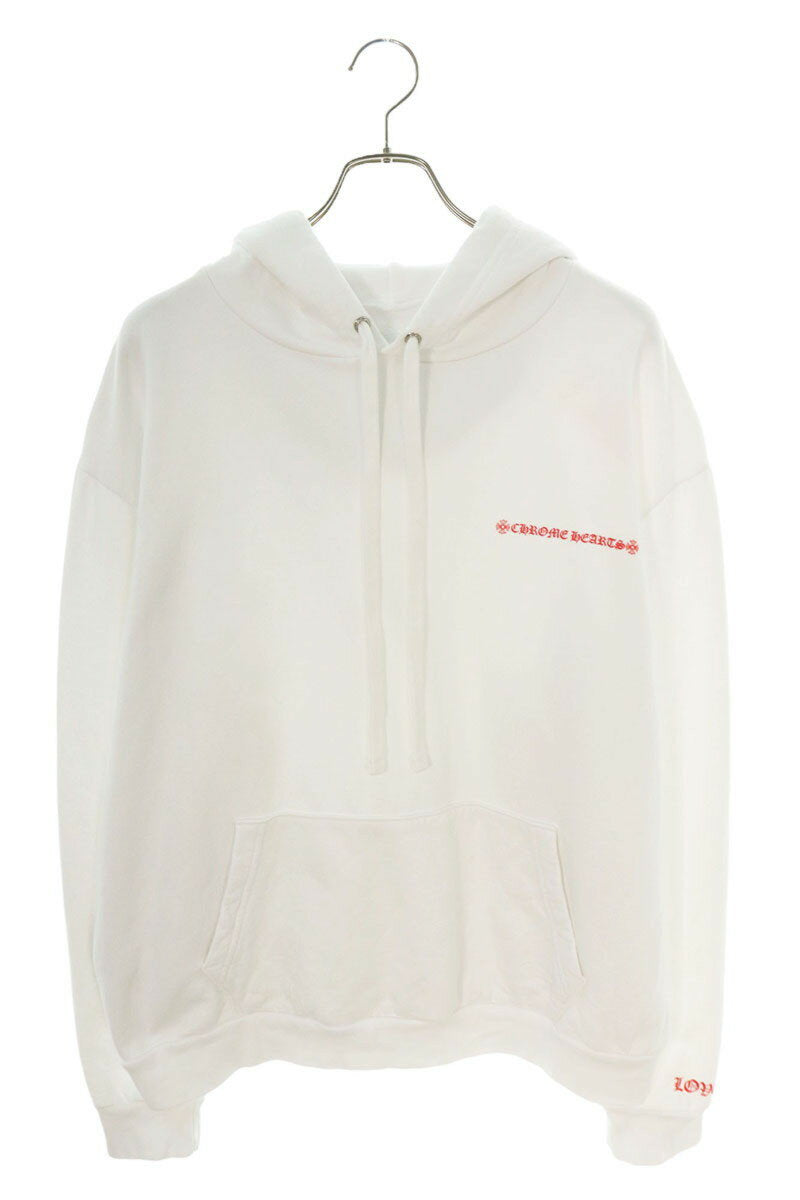 Chrome Hearts LLS HOODIE White Size L