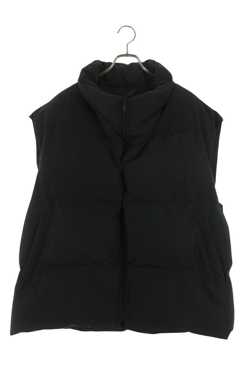 BALENCIAGA Swing Puffer Gilet Down Vest Black Size XS