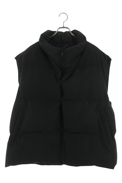 BALENCIAGA Swing Puffer Gilet Down Vest Black Size XS