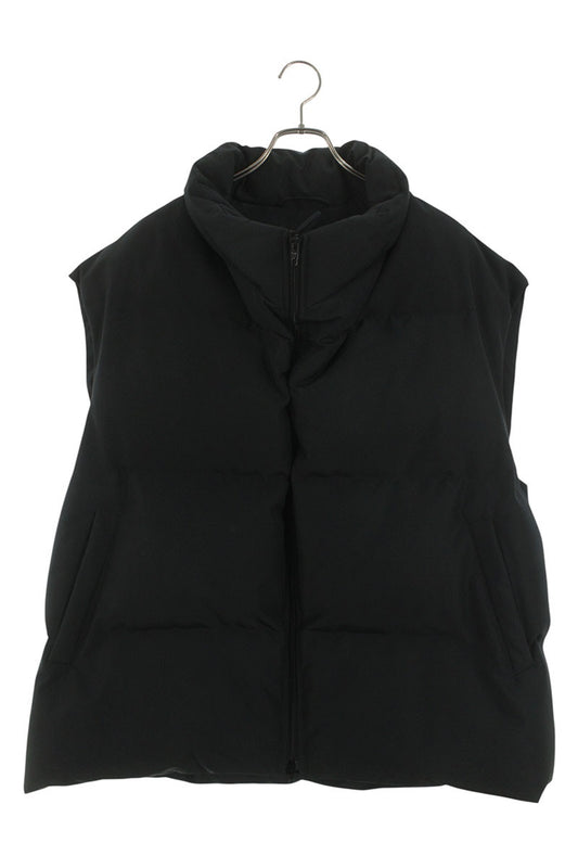 BALENCIAGA Swing Puffer Gilet Down Vest Black Size XS