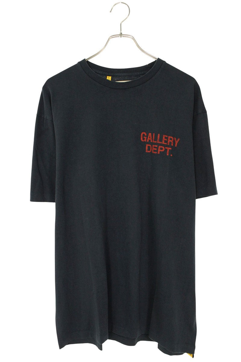 Gallery Dept. 25AW Logo Print T-Shirt Blue Size L