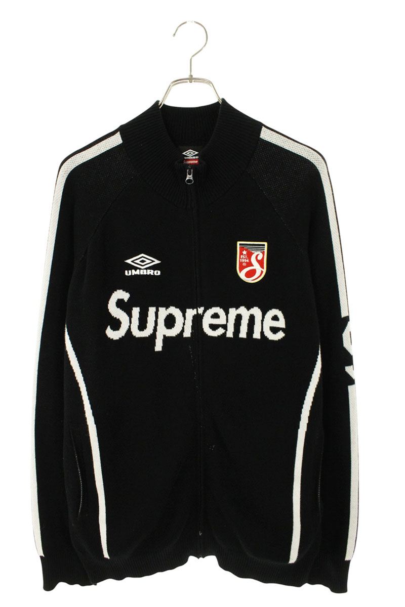 Supreme x Umbro 25SS Zip Up Sweater Black Size XL