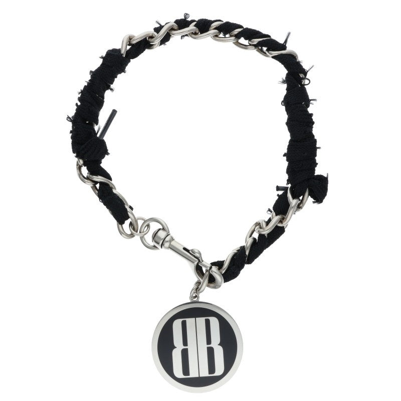 Balenciaga Nano lace choker Silver (Silver, total weight 187.37g)