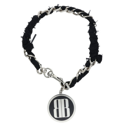 Balenciaga Nano lace choker Silver (Silver, total weight 187.37g)