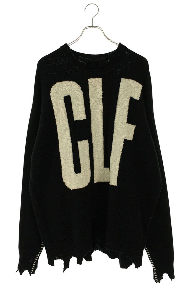 SAINT MICHAEL Distressed Knit Sweater Size M