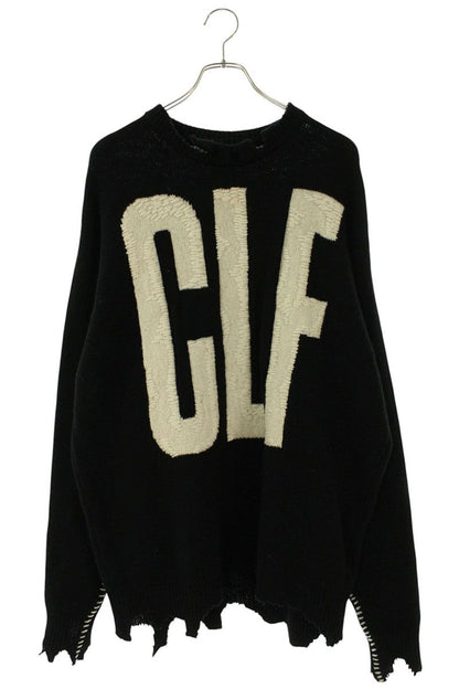 SAINT MICHAEL Distressed Knit Sweater Size M