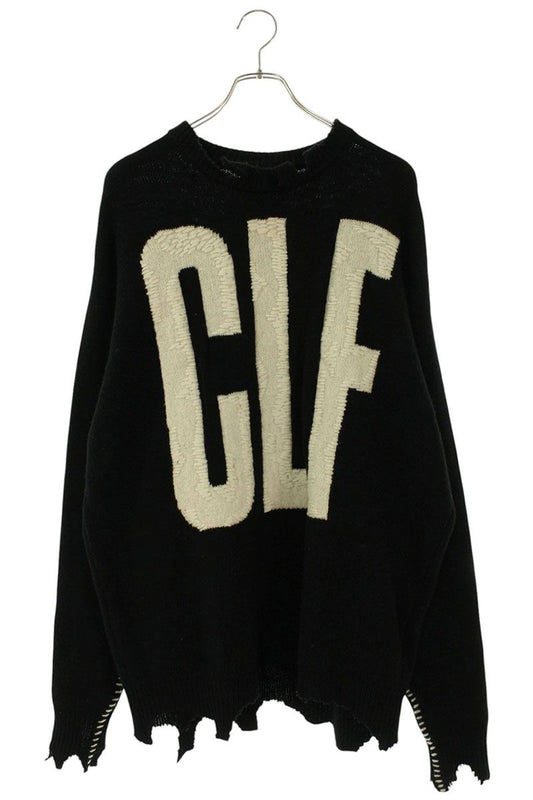 SAINT MICHAEL Distressed Knit Sweater Size M