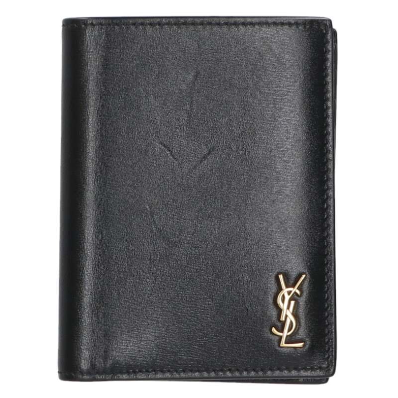 Saint Laurent Paris Cassandre Black x Gold One Size