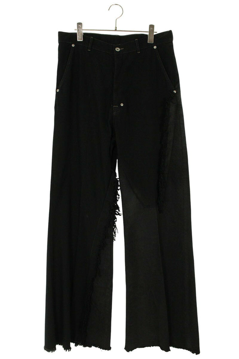 Rick Owens 25AW BB CL Flare Denim Pants Black Size 30