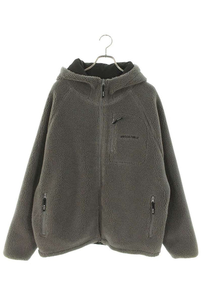 GOD SELECTION XXX Logo Embroidered Boa Blouson Green Size L