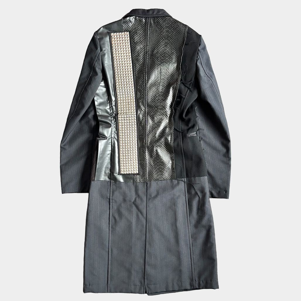 COMME DES GARCONS HOMME PLUS 13SS POOR KING Chester Coat Black Size XS