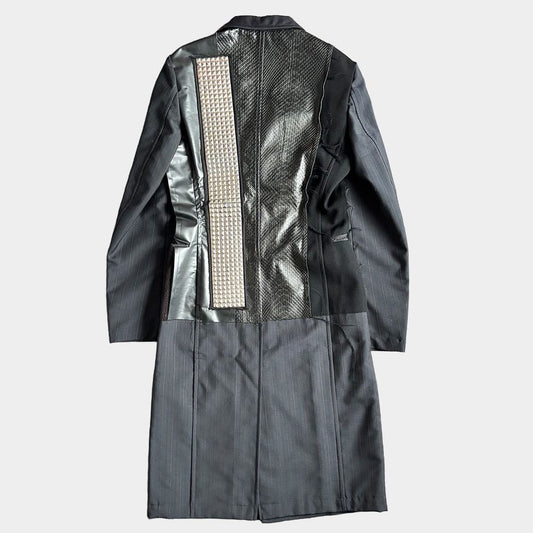 COMME DES GARCONS HOMME PLUS 13SS POOR KING Chester Coat Black Size XS