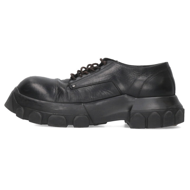 Rick Owens LACEUP BOZO TRACTOR Shoes Black Size 42