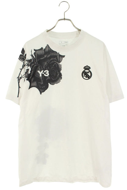 L IS Print T-Shirt White Size L