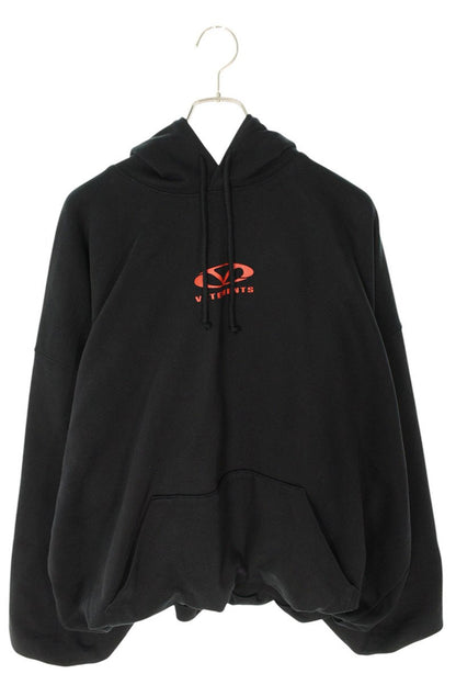 Vetements 25SS Logo Hoodie Black x Red Size S