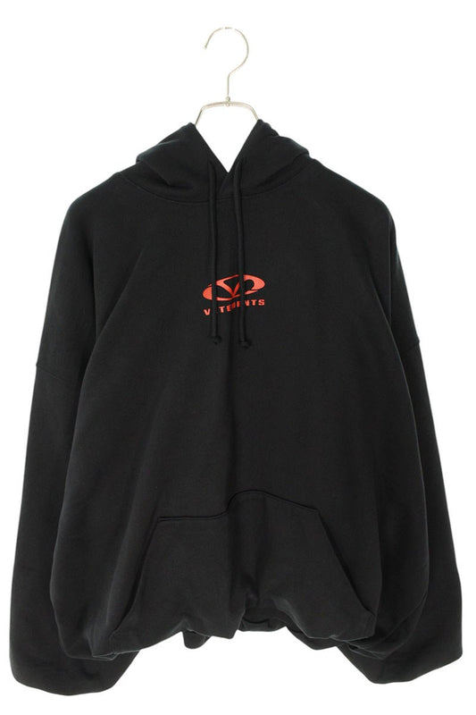 Vetements 25SS Logo Hoodie Black x Red Size S
