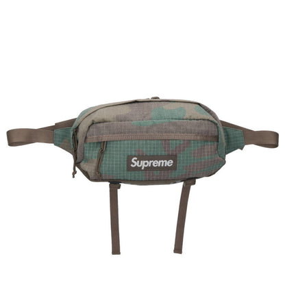 Supreme 24SS Camo Waist Bag Green One Size