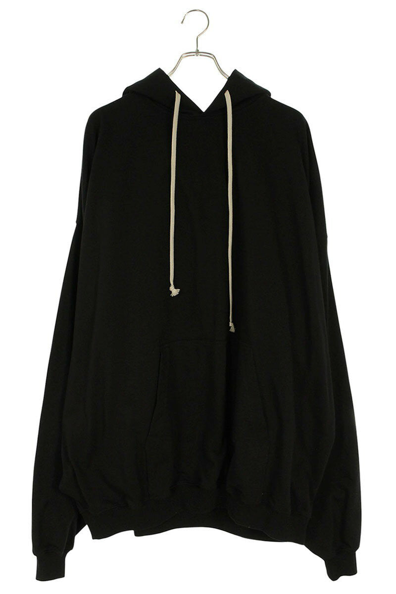 Rick Owens 26SS HUN HOODIE Black Size XXL