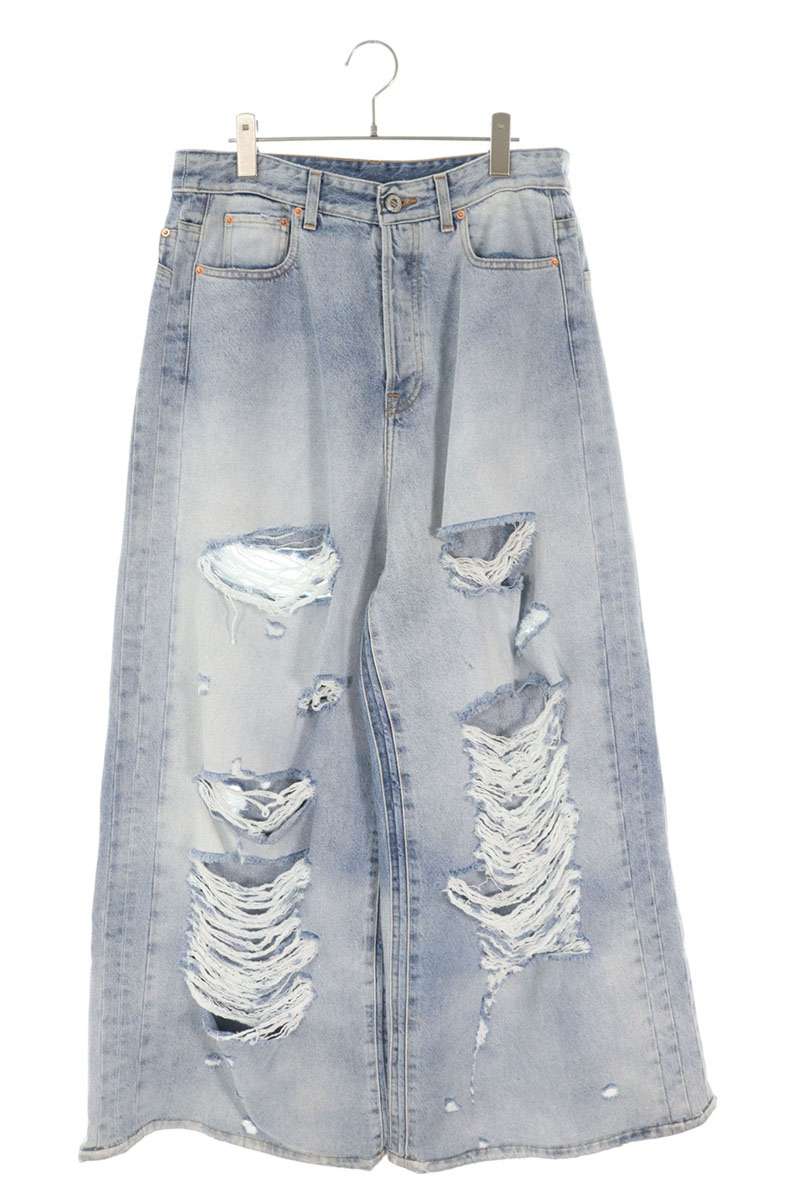 Vetements Denim Pants Blue Size 31