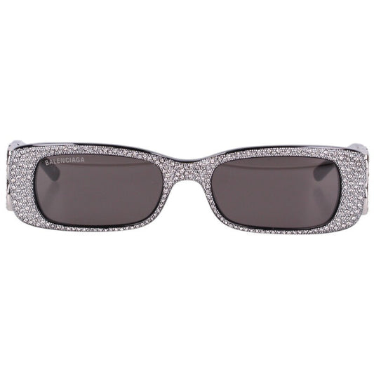 Balenciaga Dynasty Rectangle Rhinestone Sunglass Multi Size 51