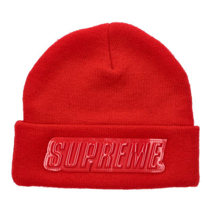 Supreme 21AW Logo Beanie Red Size ONE SIZE