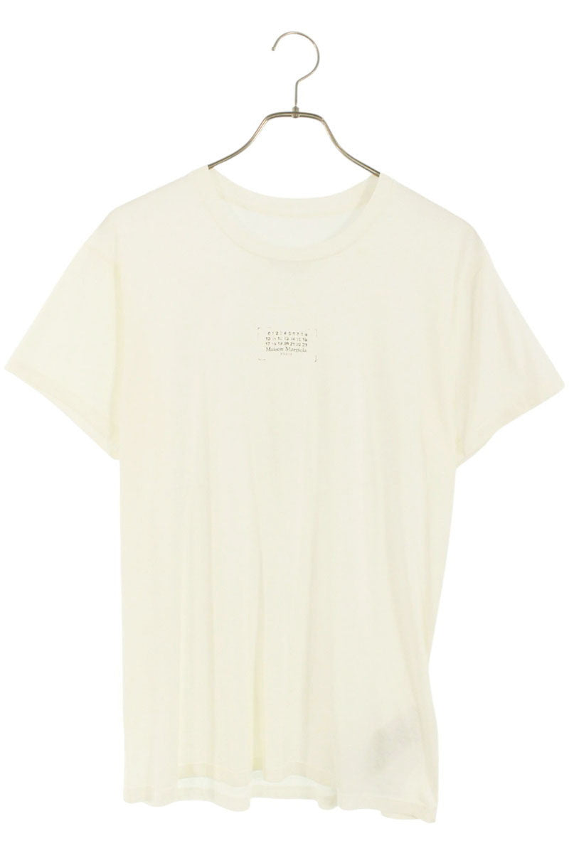 Vintage Maison Margiela Tops - Maison Margiela 25SS Logo Print T-Shirt White Size S - Authentic Archive
