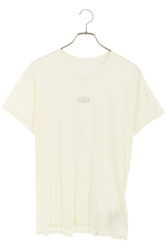 Vintage Maison Margiela Tops - Maison Margiela 25SS Logo Print T-Shirt White Size S - Authentic Archive