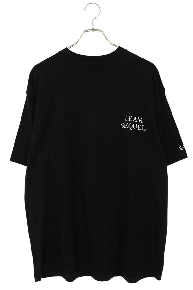 SEQUEL Print T-Shirt Black Size XL