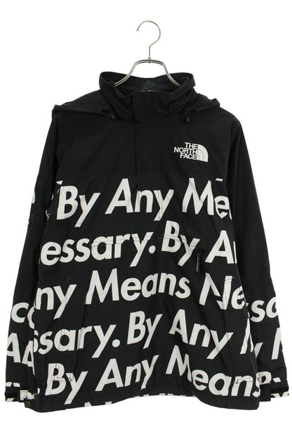 Supreme x The North Face Mountain Pullover Phone All-Over Print Hoodie Size M