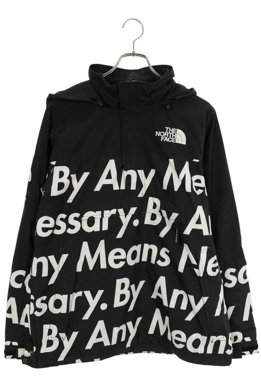 Supreme x The North Face Mountain Pullover Phone All-Over Print Hoodie Size M