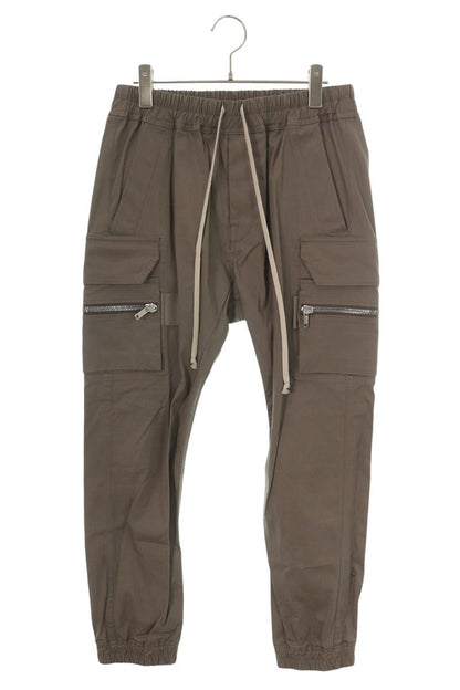 Rick Owens TE Cargo Long Pants Brown Size 48