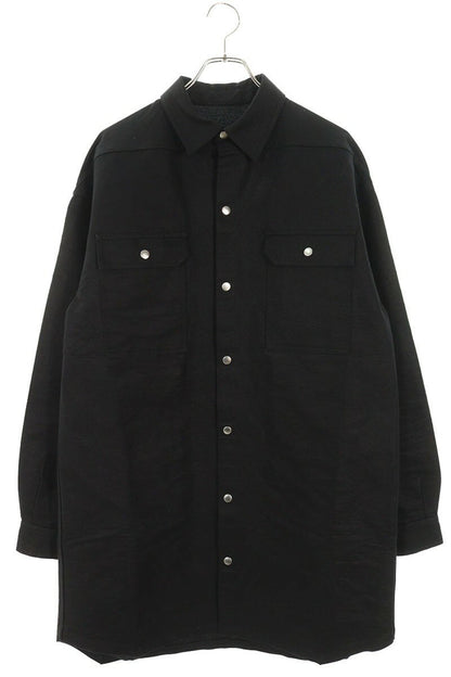 Rick Owens FC Long Sleeve Shirt Black Size S