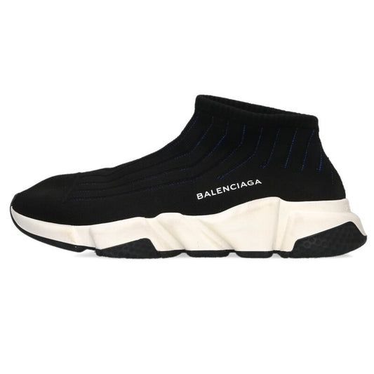 Balenciaga Logo Print Sneakers Black Size 40