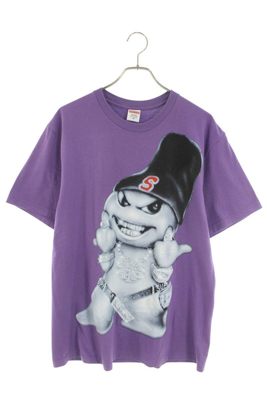 Supreme 25AW Snowman Tee T-Shirt Purple Size M