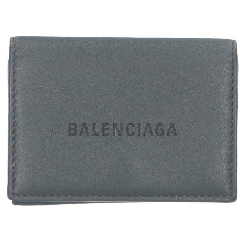 Balenciaga Compact Wallet Wallet Gray
