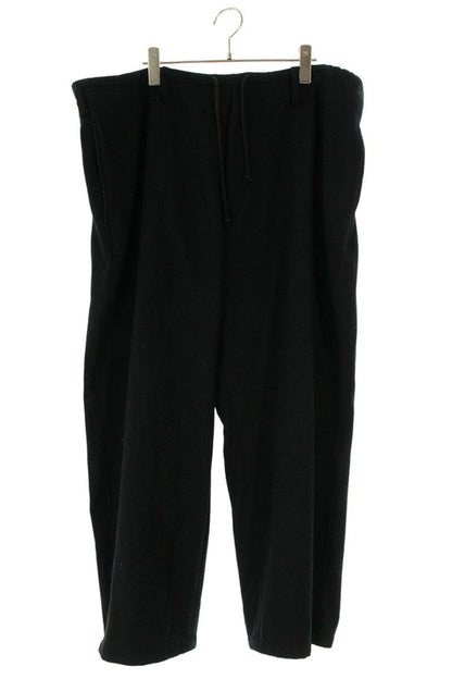 Vintage Yohji Yamamoto Bottoms - YOHJI YAMAMOTO POUR HOMME 15AW Wide Long Pants Black Size 34 - Authentic Archive
