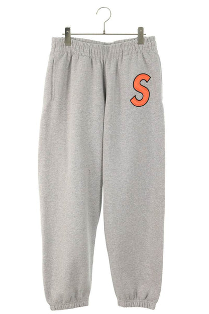 Supreme 25SS S Logo Sweatpant S Logo Long Pants Gray Size 30