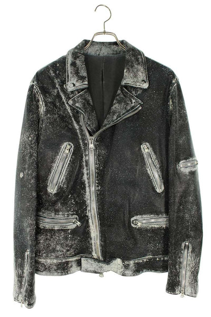 YOHJI YAMAMOTO POUR HOMME 20AW Leather Jacket Black Size M