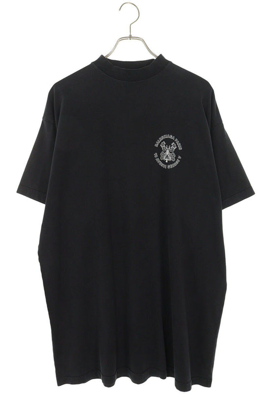 Balenciaga 25SS Logo Print T-Shirt Black Size 1